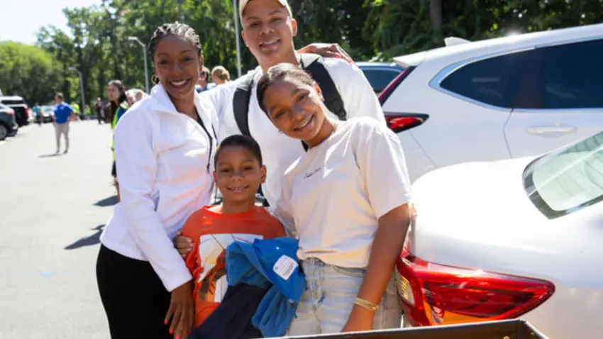 An image of a family