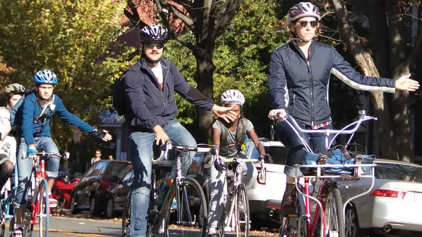 People Biking