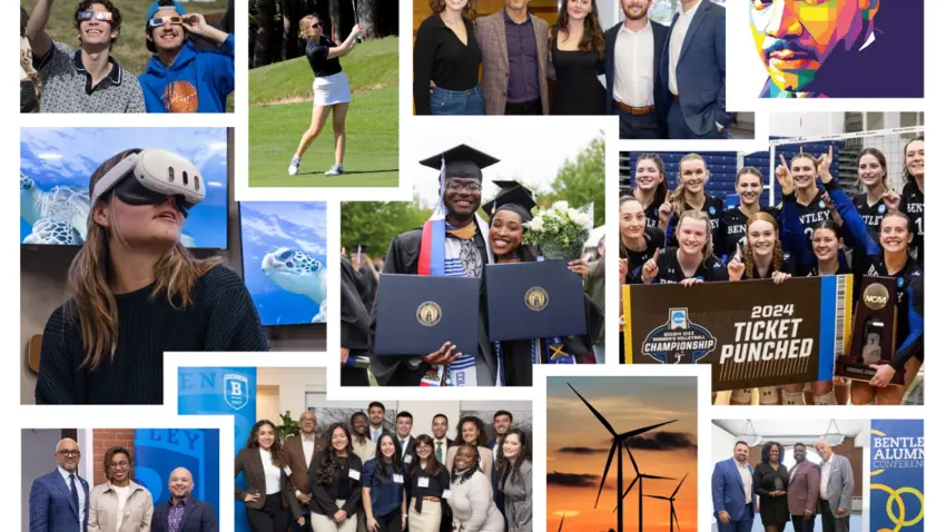Photo collage of images used in the stories featured.