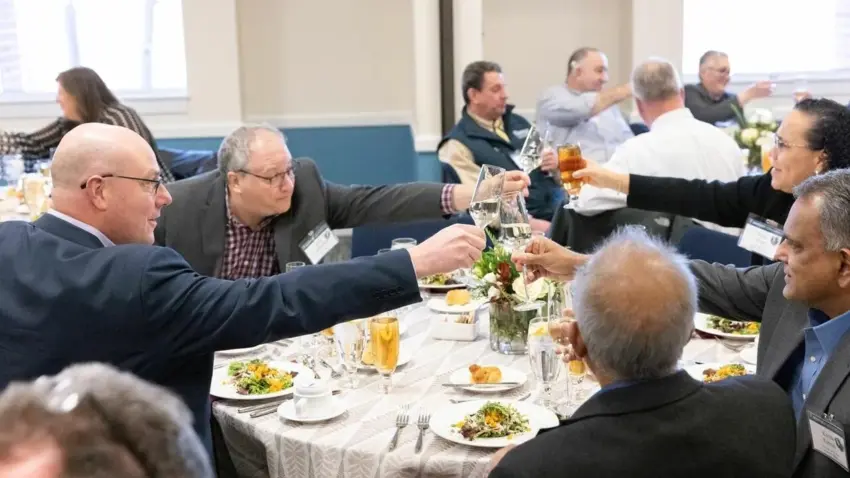 President Crite and Founders day winner