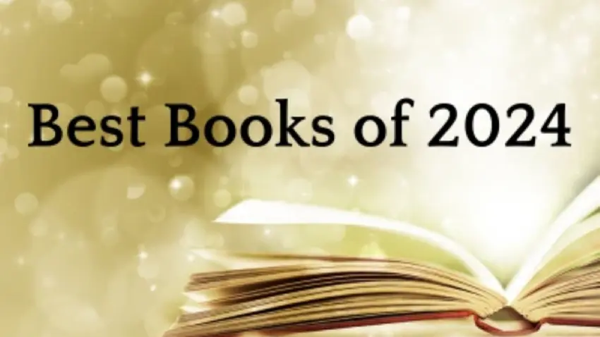 Open book with golden background