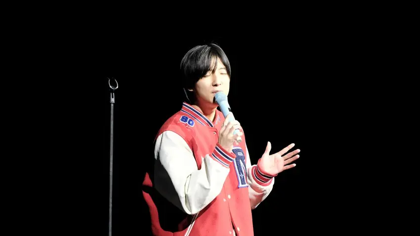 OHYUN performs at the Asian Culture Gala, sponsored by the Bentley Asian Students' Association