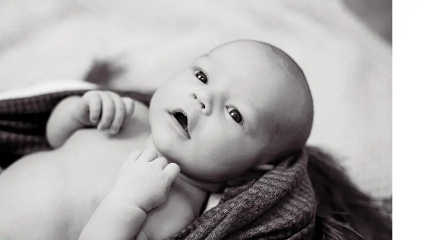 a baby