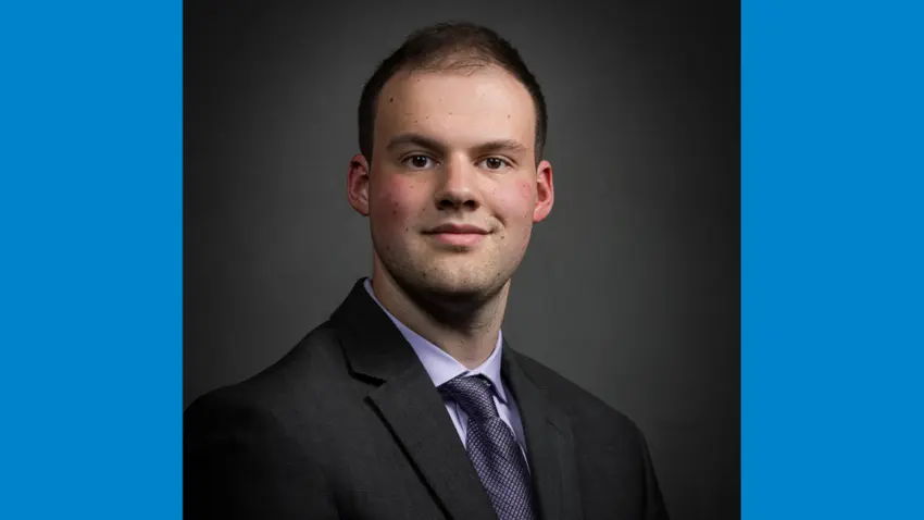 Headshot of Bentley student Bill Palfrey ’25