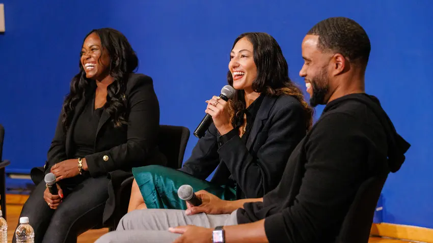Three Bentley Alumni Speak on a Panel about their Careers with the Boston Celtics