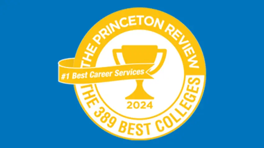 Princeton Review ranking #1 Career Services