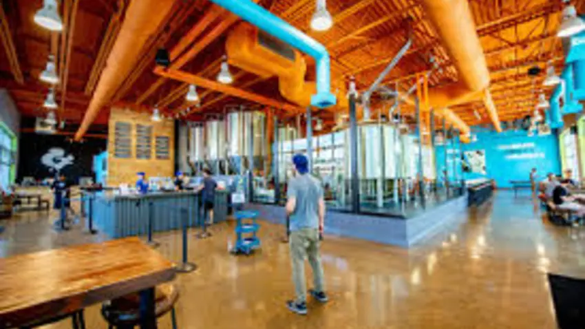 Indoors at Mighty Squirrel.