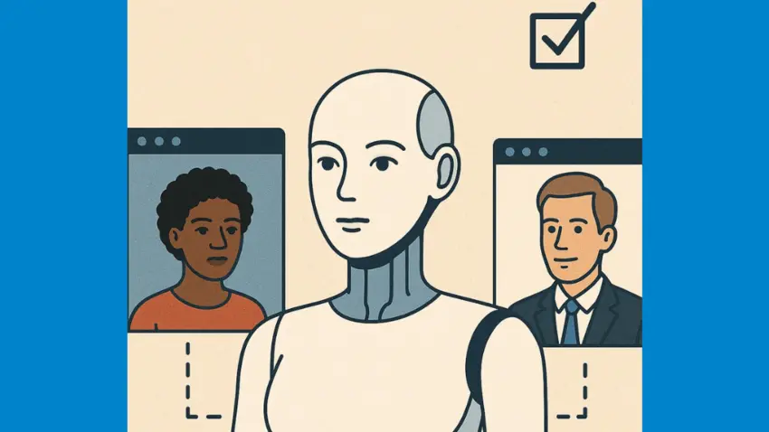 Illustration representing how racial and gender stereotypes influence GenAI outputs.