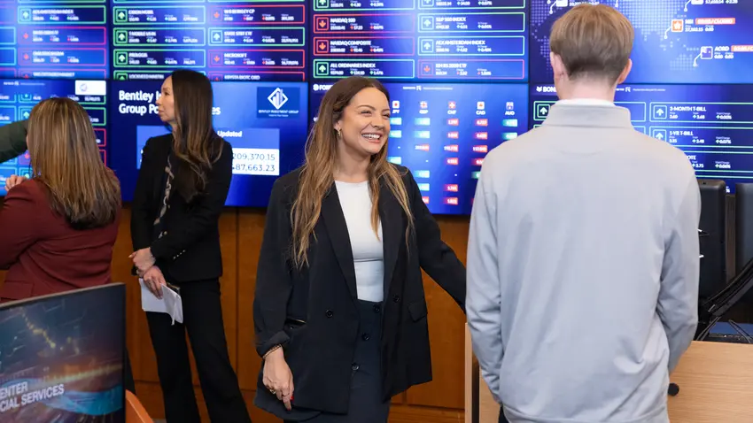 Bloomberg visit to Trading Room
