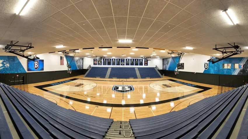 Updated Dana Center Basketball Court