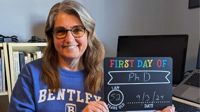 Bentley PhD candidate Kathi Kaiser