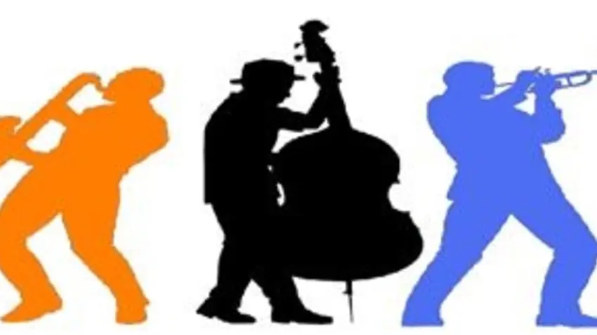 Graphic of Jazz musicians 