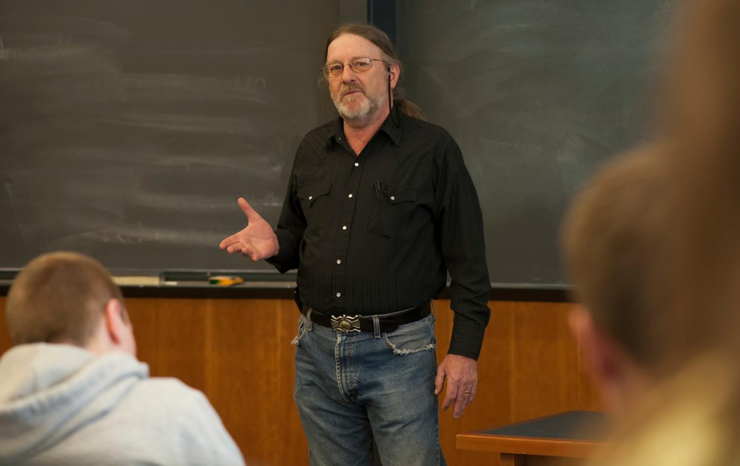 Tim Anderson teaching at Bentley University 