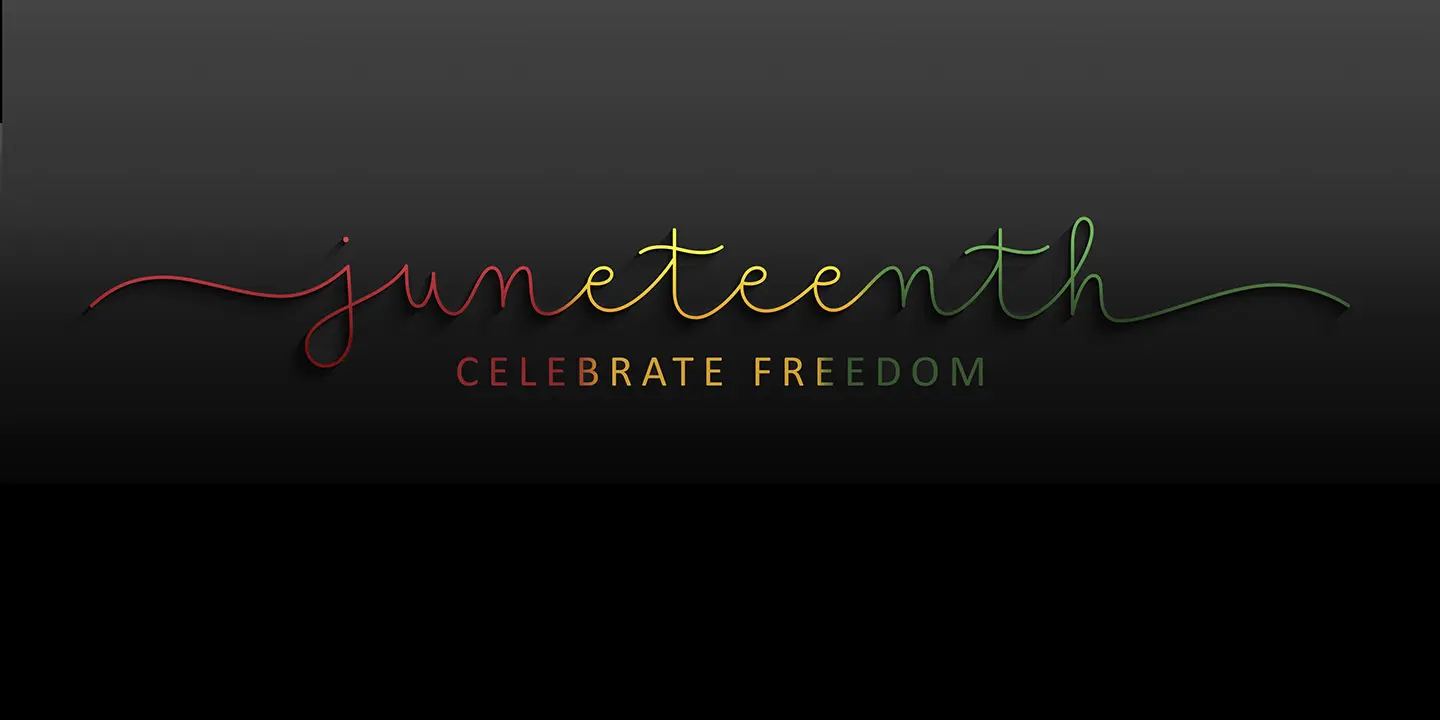 Juneteenth image from Shutterstock 