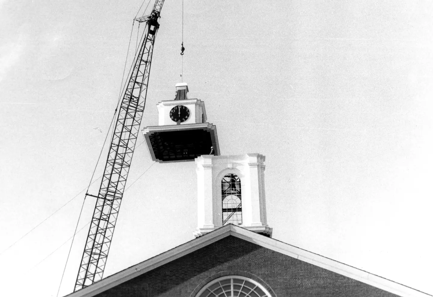 Clocktower installation
