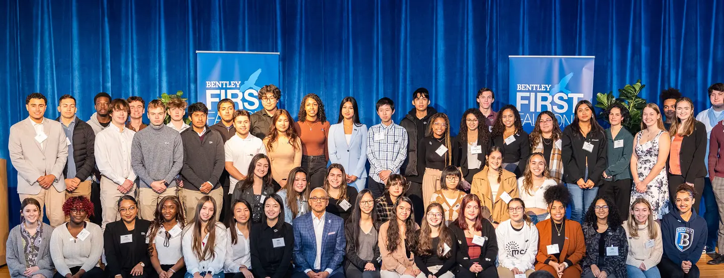 Image of a group of First Generation students 