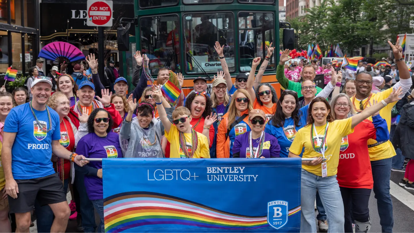 Bentley at Boston Pride